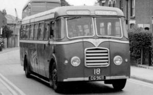 AEC Regal 4 Harrington 1958 года